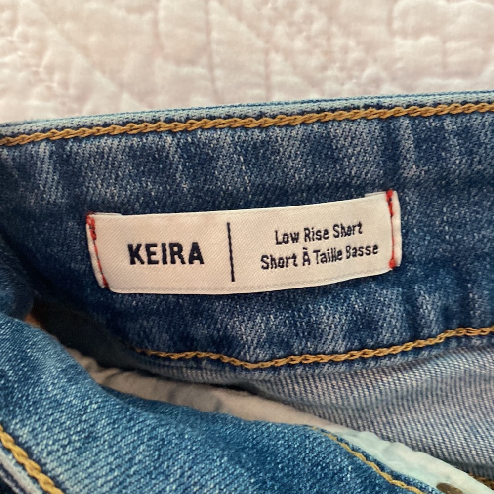True Religion Keira Low Rise denim shorts size 28 - Picture 4 of 4